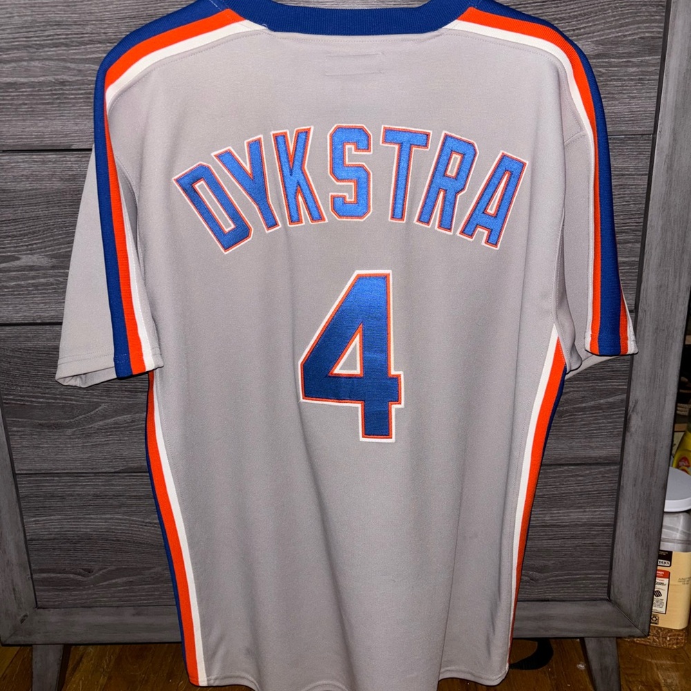 1988 Lenny DYKSTRA NY METS Mitchell & Ness